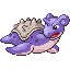 Pokémon Rubis/Saphire (de face, shiny)
