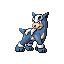 Pokémon Rubis/Saphire (de face, shiny)