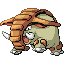 Pokémon Rubis/Saphire (de face, shiny)