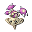 Pokémon Rubis/Saphire (de face, shiny)