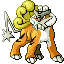Pokémon Rubis/Saphire (de face, shiny)