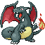 Pokémon Rubis/Saphire (de face, shiny)