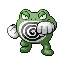 Pokémon Rubis/Saphire (de face, shiny)