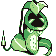Pokémon Vert (de face, normal)